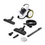 Пылесос Karcher VC 3 Plus Premium, 1600Вт, конт пыл -0.9л, вес-4.4кг, HEPA 13, белый