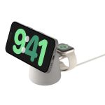 Зарядний пристрій бездротовий Belkin 2в1 MagSafe iPhone/Watch/AirPods, Sand Mass