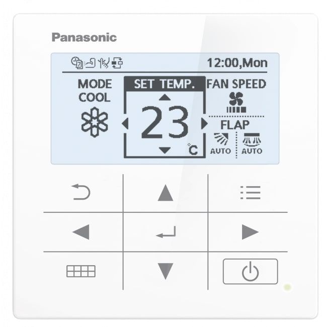 Кондиціонер Panasonic Server AC 35м2 інвертор 12000BTU 3.5кВт A+++/A++ -25°С Wi-Fi R32 білий