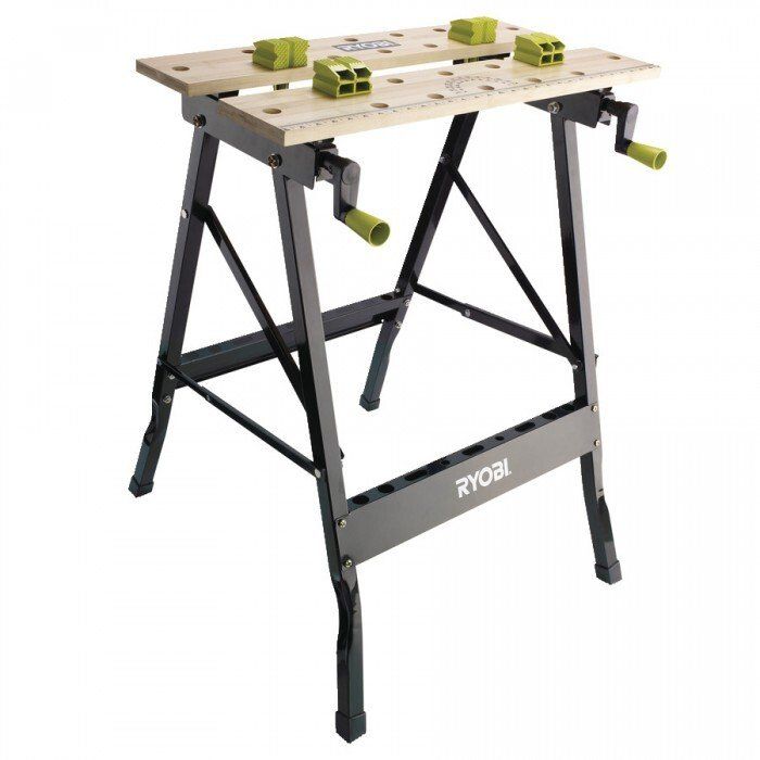 Верстак складной Ryobi RWB01 755x605x240мм нагрузка до 100кг 6кг