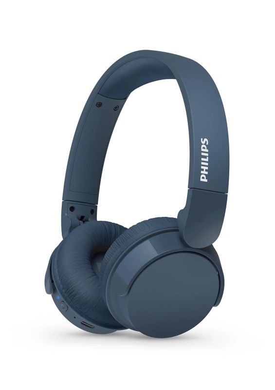 Наушники On-ear Philips TAH4209 BT 5.3, Wireless, Mic, Синий