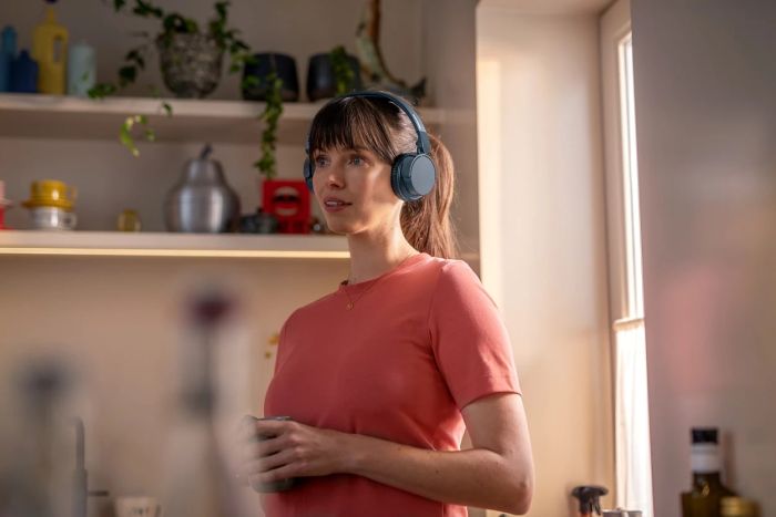Навушники On-ear Philips TAH4209 BT 5.3, Wireless, Mic, Синій