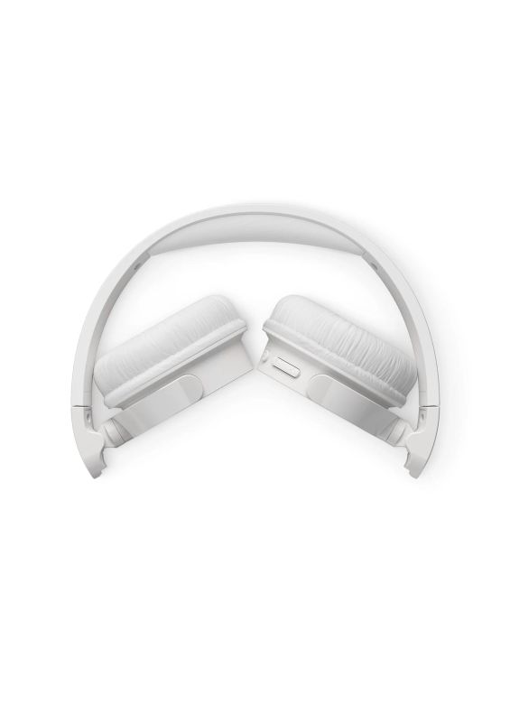 Наушники On-ear Philips TAH4209 BT 5.3, Wireless, Mic, Белый