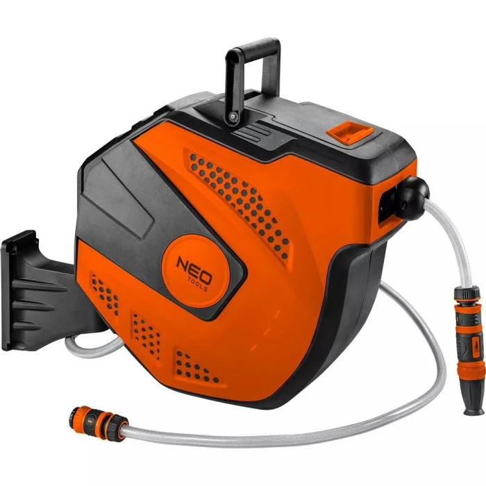 Катушка со шлангом Neo Tools автоматическая 20м+2м шланга 1/2"