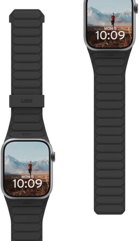 Ремінець UAG для Apple Watch Ultra 2/Ultra-49-45-44mm, Pathfinder, Black/Titanium