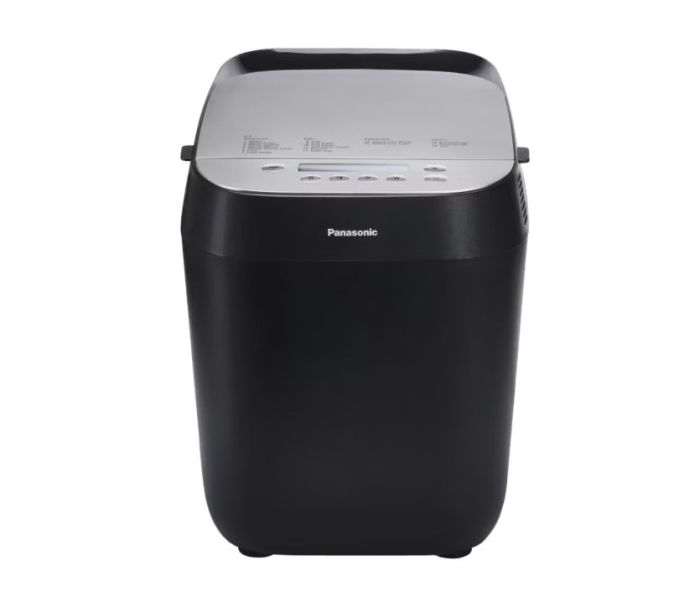Хлібопічка Panasonic 700Вт, програм-18, макс.ваг -1кг, форма-круг, пластик, чорний