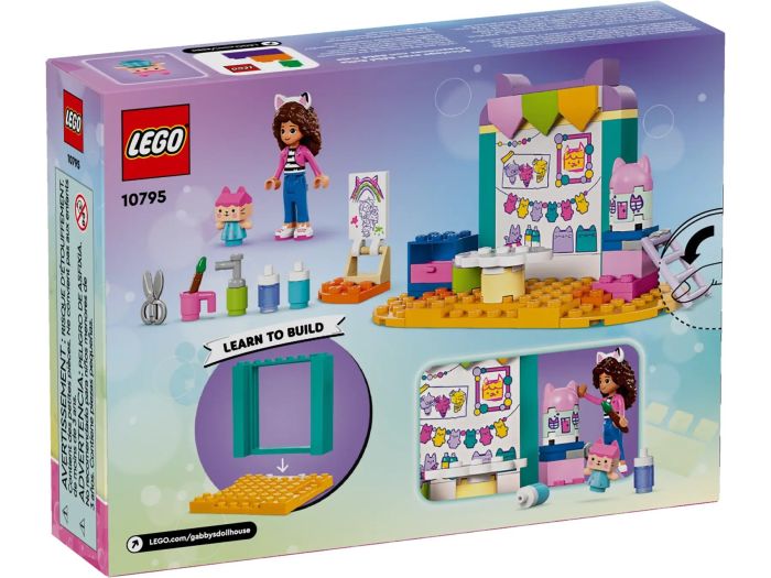 Конструктор LEGO Gabby's Dollhouse Делаем вместе з Доцей-Бокс