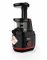 Соковитискач Tefal Juiceo шнековий 150Вт, чаша-0.8л, жмих-0.8л, насадка для цитрусових, пластик, червоно-чорний