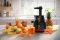 Соковитискач Tefal Juiceo шнековий 150Вт, чаша-0.8л, жмих-0.8л, насадка для цитрусових, пластик, червоно-чорний