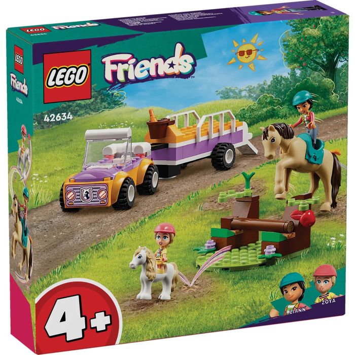 Конструктор LEGO Friends Прицеп для лошади и пони