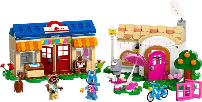 Конструктор LEGO Animal Crossing™ Ятка «Nook's Cranny» и дом Rosie