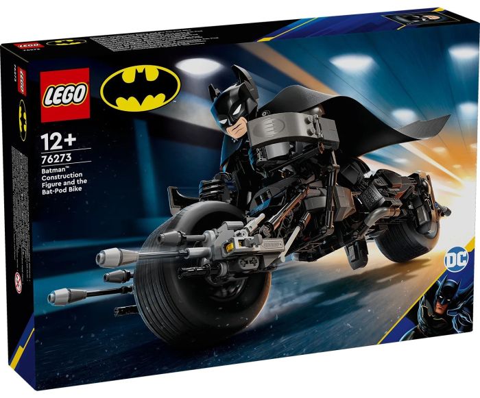 Конструктор LEGO Batman Фигурка Бэтмэна для собирания и бетцыкл