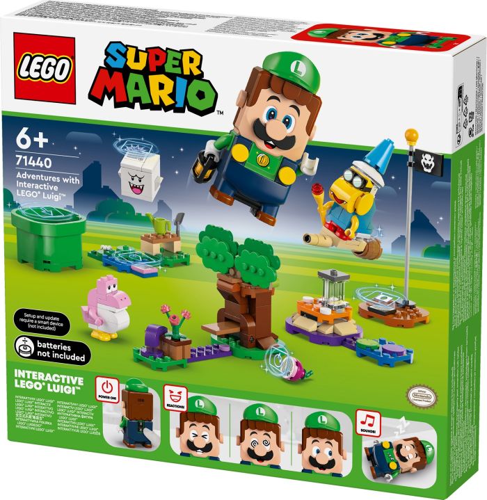 Конструктор LEGO Super Mario Приключения с интерактивным LEGO Луиджы