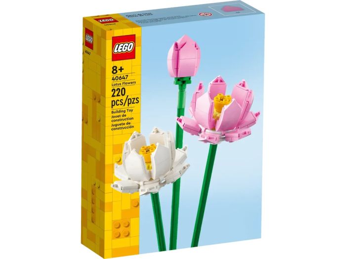 Конструктор LEGO Icons Botanicals Цветы лотоса