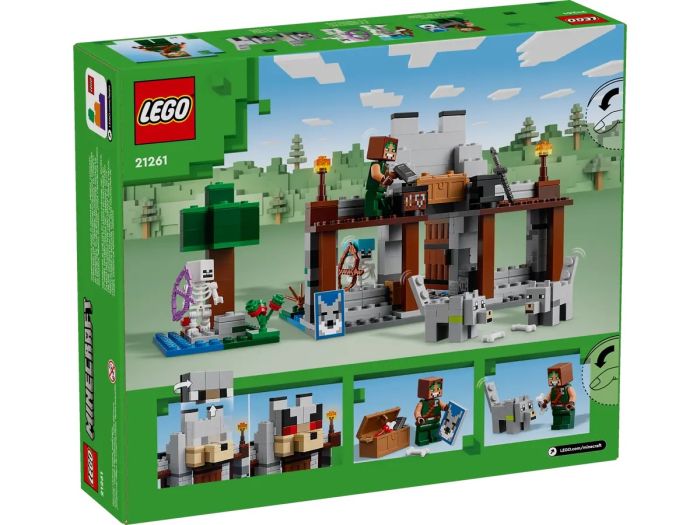 Конструктор LEGO Minecraft Волк с Цитадели