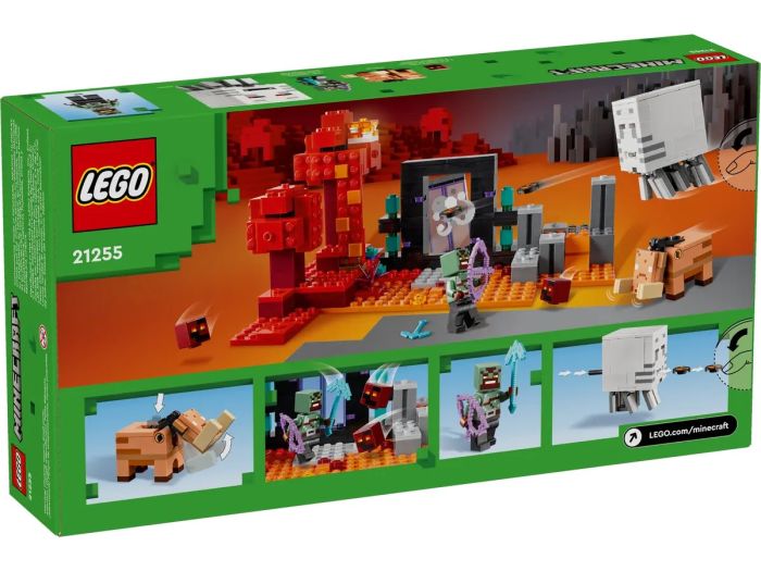 Конструктор LEGO Minecraft Засада возле портала в Нижнем мире