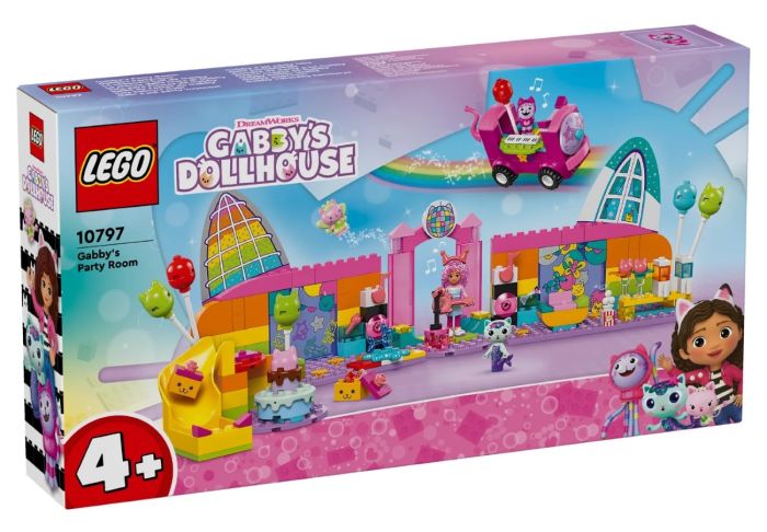 Конструктор LEGO Gabby's Dollhouse Праздничная комната Ґабби