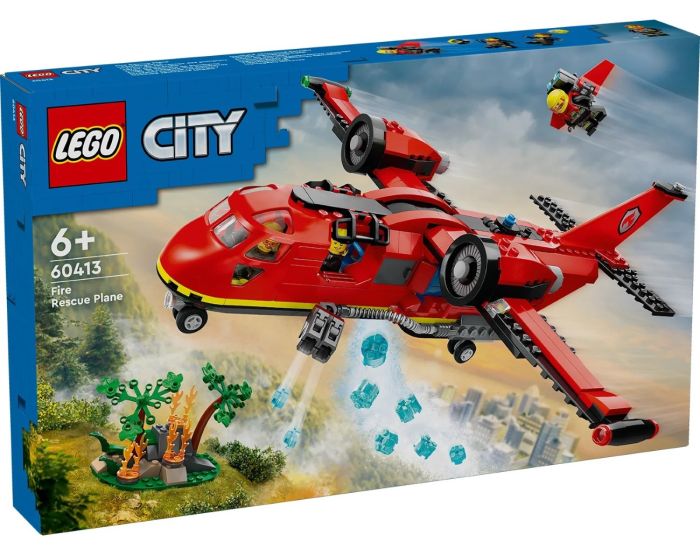 Конструктор LEGO City Пожарный спасательный самолет