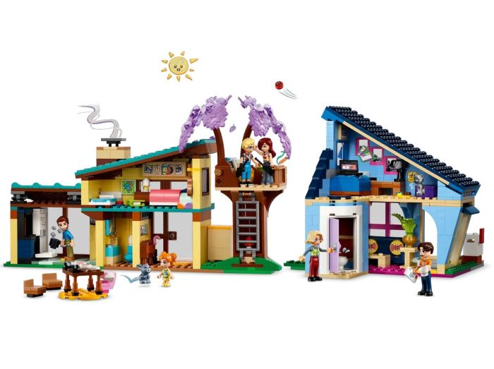 Конструктор LEGO Friends Семейные дома Олли и Пэйсли