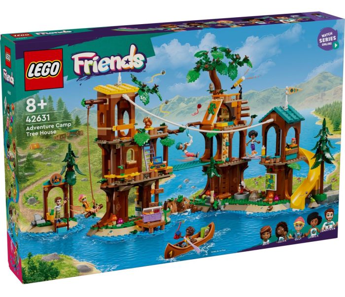 Конструктор LEGO Friends Домик на дереве в приключенческом лагере