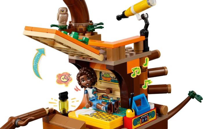 Конструктор LEGO Friends Домик на дереве в приключенческом лагере