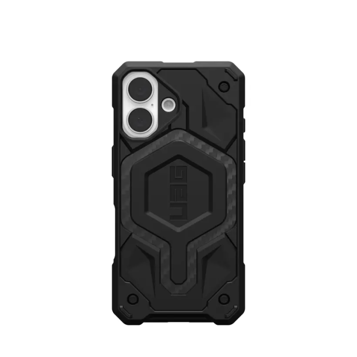 Чехол UAG для iPhone 16, Monarch, Carbon Fiber