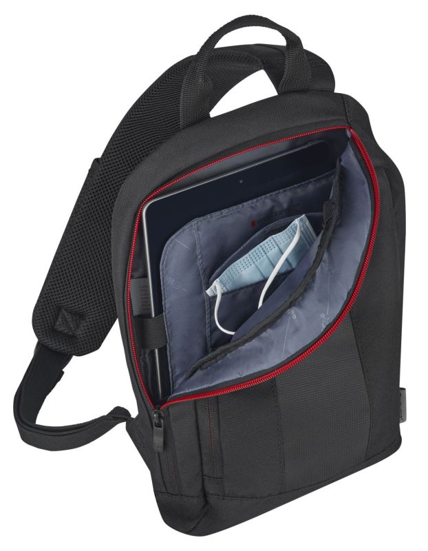 Рюкзак-монослинг Wenger, Monosling Shoulder Bag, черный