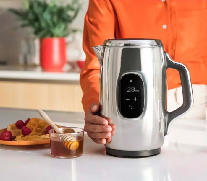 Електрочайник Tefal Majestuo 1.5л, з подвійними стінками, 9 темп.реж, підтримка температури, сенc. управління, нержавіюча сталь