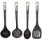 Набір кухонних аксесуарів Tefal Ingenio, 4шт, пластик, чорний