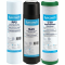 Комплект картриджів Ecosoft 1-2-3 для осмосу Absolute (поліпропілен+GAC+AquaGreen)