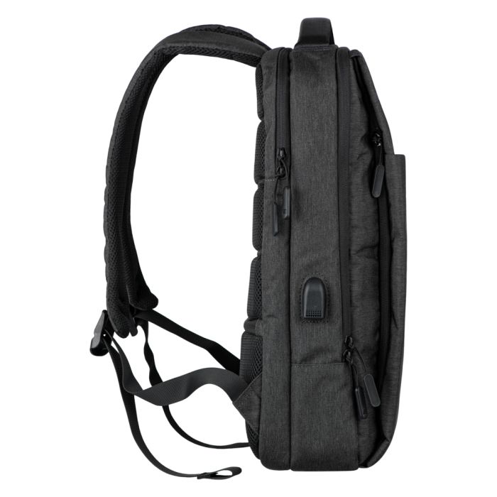 Рюкзак 2E, Melange 16", чорний