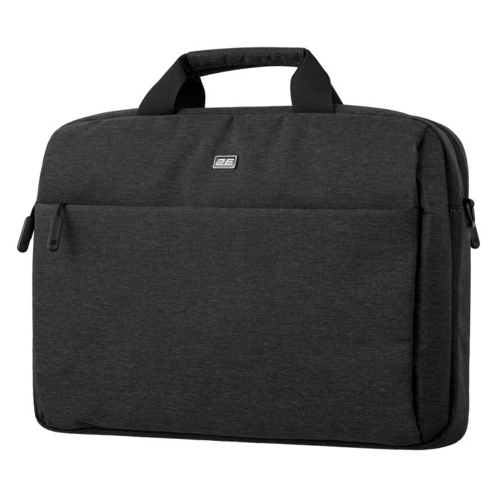 Сумка 2E, Melange 16", чёрная