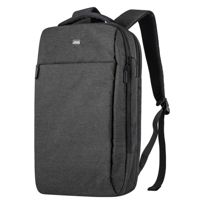 Рюкзак 2E, Melange 17", чорний
