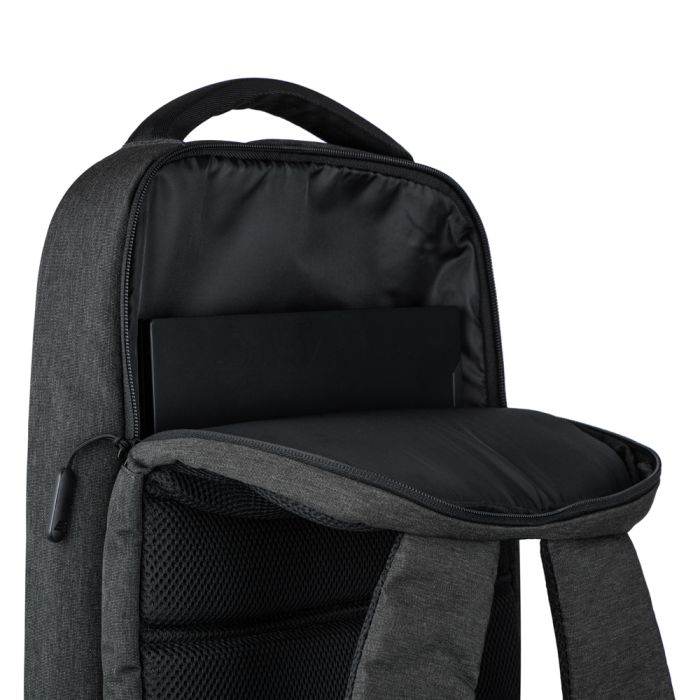 Рюкзак 2E, Melange 17", чорний
