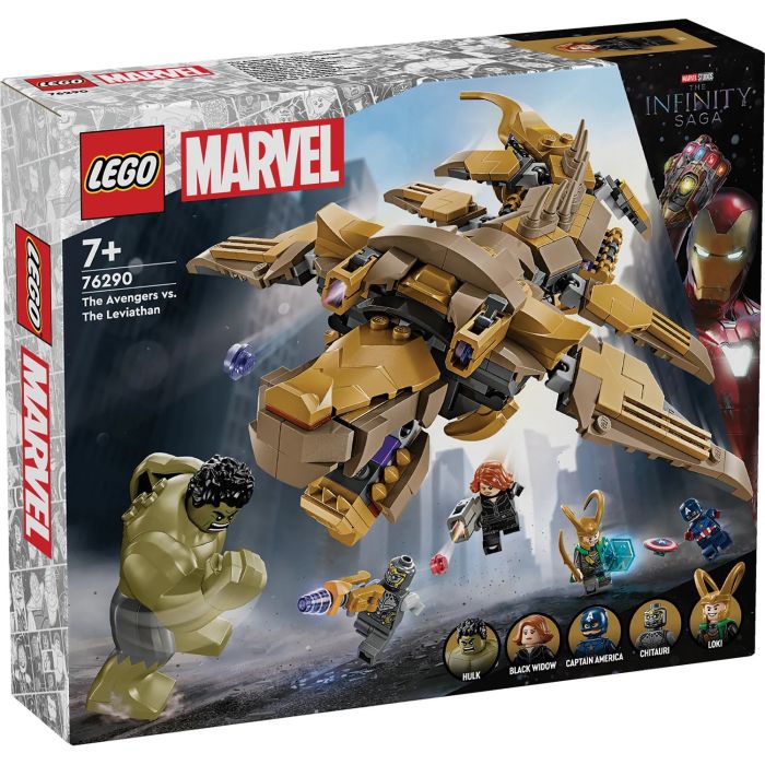 Конструктор LEGO Marvel Мстители против Левиафана