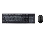 Комплект клавиатура и мышь Genius KM-8200, WL, EN/UKR, черный
