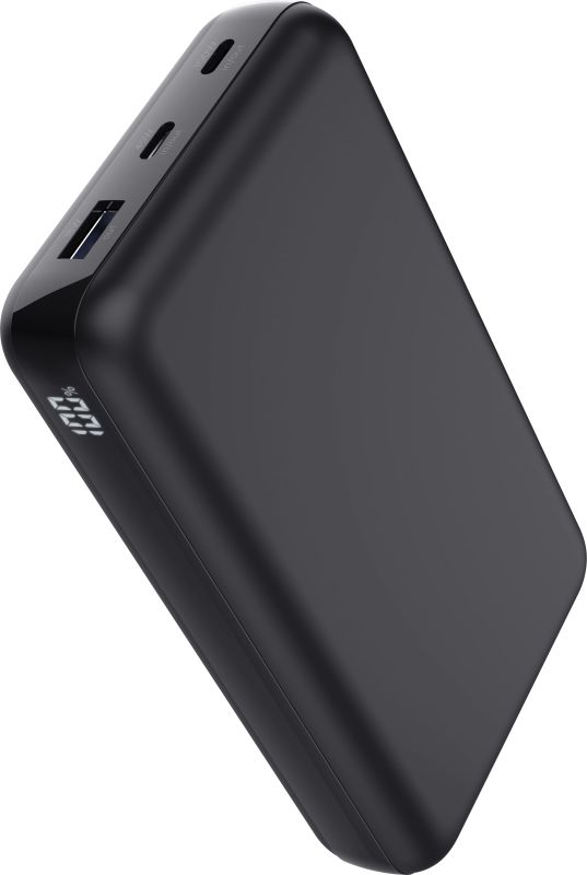 Акумулятор портативний літій-іонний power bank Trust Laro, 20000 мА·год, USB-A/2хUSB-C, 100w, чорний