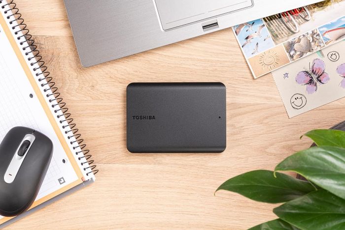 Портативный жесткий диск Toshiba 1TB USB 3.2 Gen 1 Canvio Basics 2022