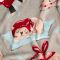 Плед Ardesto Christmas Flannel 160х200см, 100% полиэстер, рождественские котики