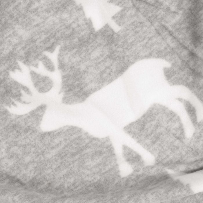 Плед Ardesto Christmas Fleece 130x160см, 100% поліестер, олені