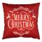 Подушка декор. Ardesto Christmas Happy Holidays 45х45см, 100% поліестер, червоний