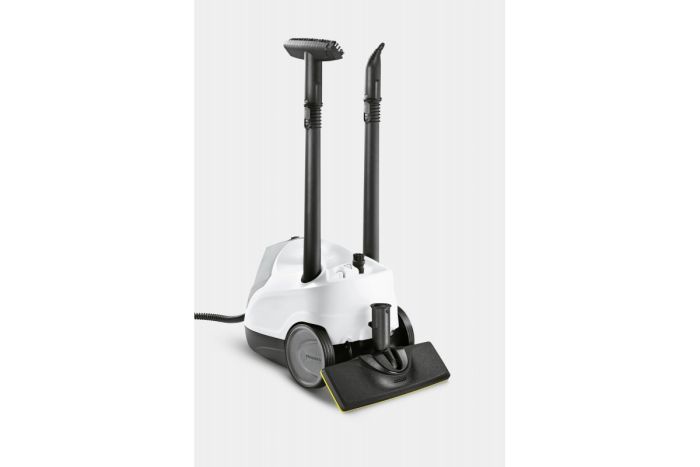 Пароочиститель Karcher SC 4 EasyFix Iron, 2000Вт, 800мл, 3.5Бар, утюг в компл., бело-черный