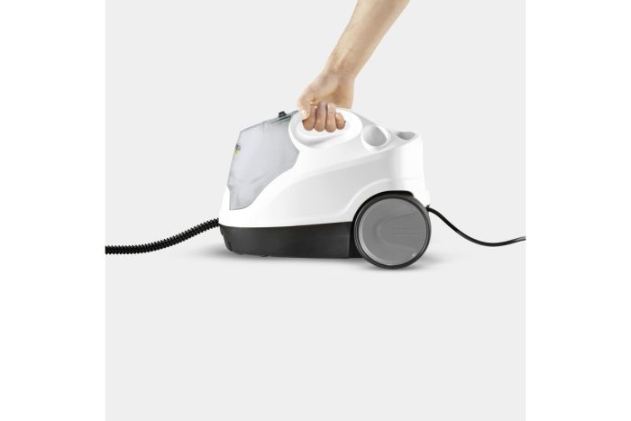 Пароочиститель Karcher SC 4 EasyFix Iron, 2000Вт, 800мл, 3.5Бар, утюг в компл., бело-черный