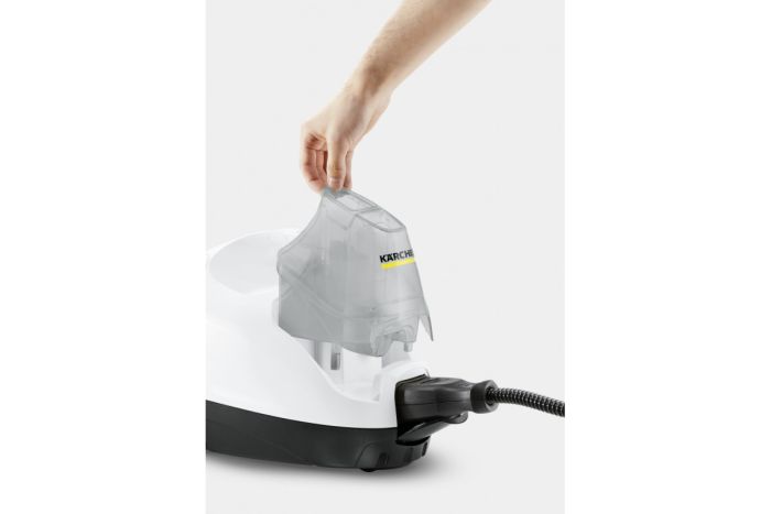 Пароочиститель Karcher SC 4 EasyFix Iron, 2000Вт, 800мл, 3.5Бар, утюг в компл., бело-черный