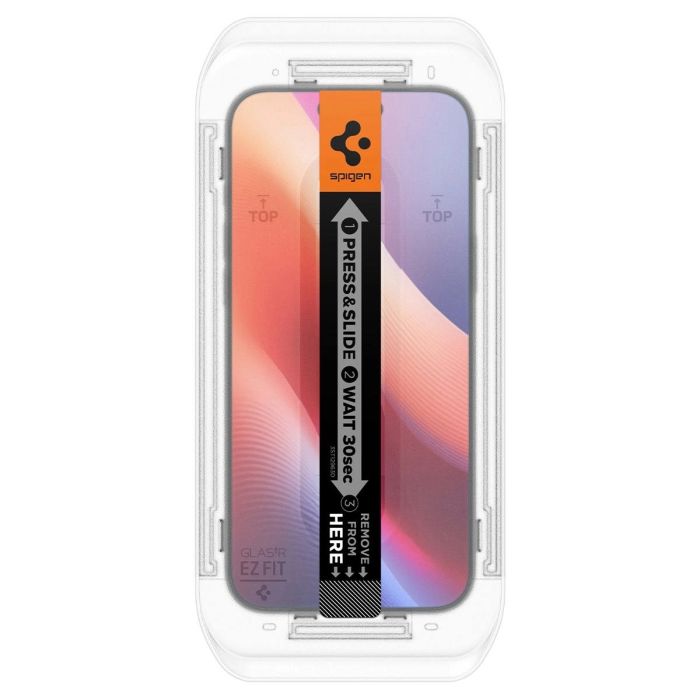 Стекло Spigen для iPhone 17 Pro Max/16 Pro Max, Glas.tR EZ Fit, (2 Pack)