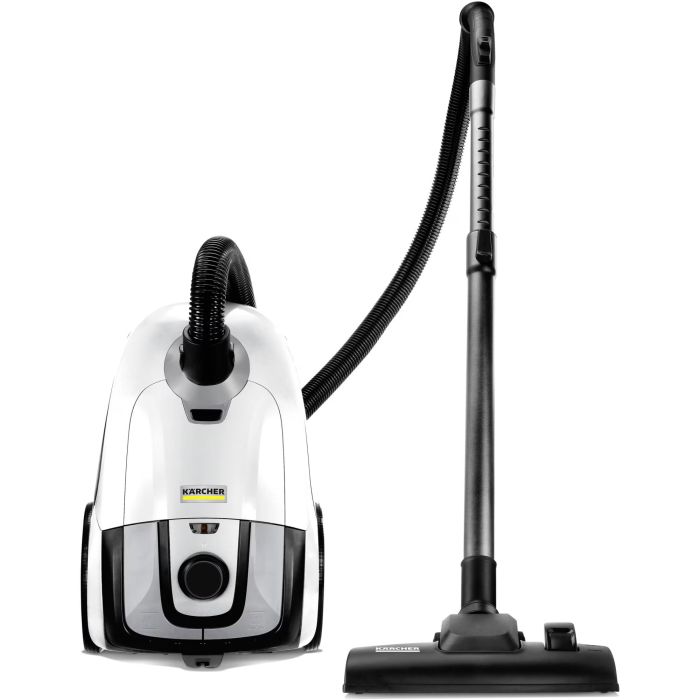 Пылесос Karcher мешковый VC 2.8, 700Вт, мешок-2л, НЕРА, белый