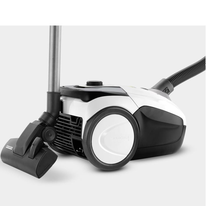 Пылесос Karcher мешковый VC 2.8, 700Вт, мешок-2л, НЕРА, белый