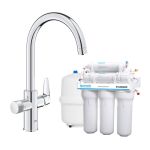 Комплект змішувача для кухні  Blue Pure StartCurve з фільтром зворотного осмосу Ecosoft Standard () Grohe MO55030592
