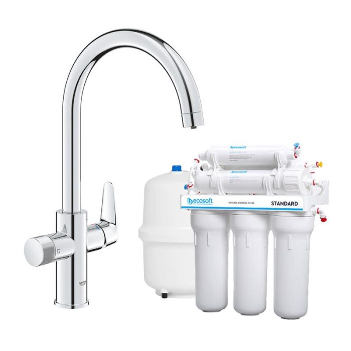 Комплект змішувача для кухні  Blue Pure StartCurve з фільтром зворотного осмосу Ecosoft Standard () Grohe MO55030592