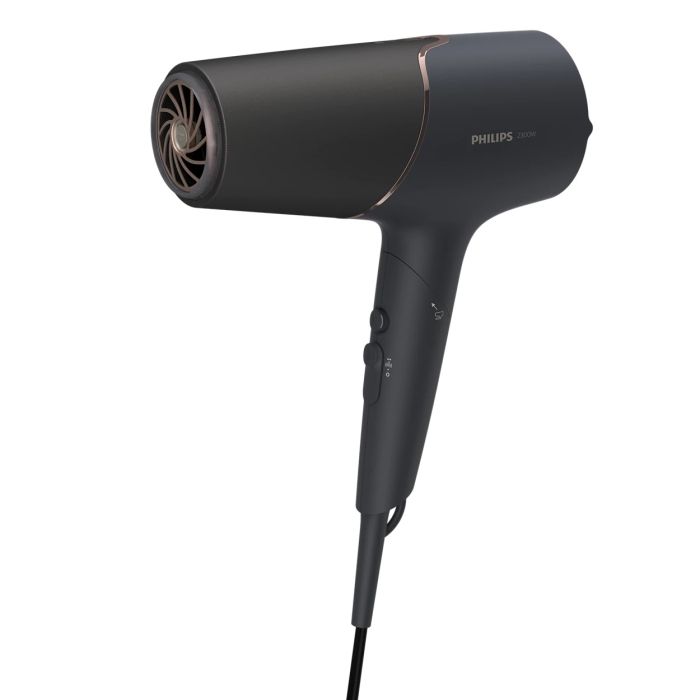 Фен Philips 5000 Series, 2300 Вт, режимов-3, дифузор, иониз-я, хол. обдув, черный